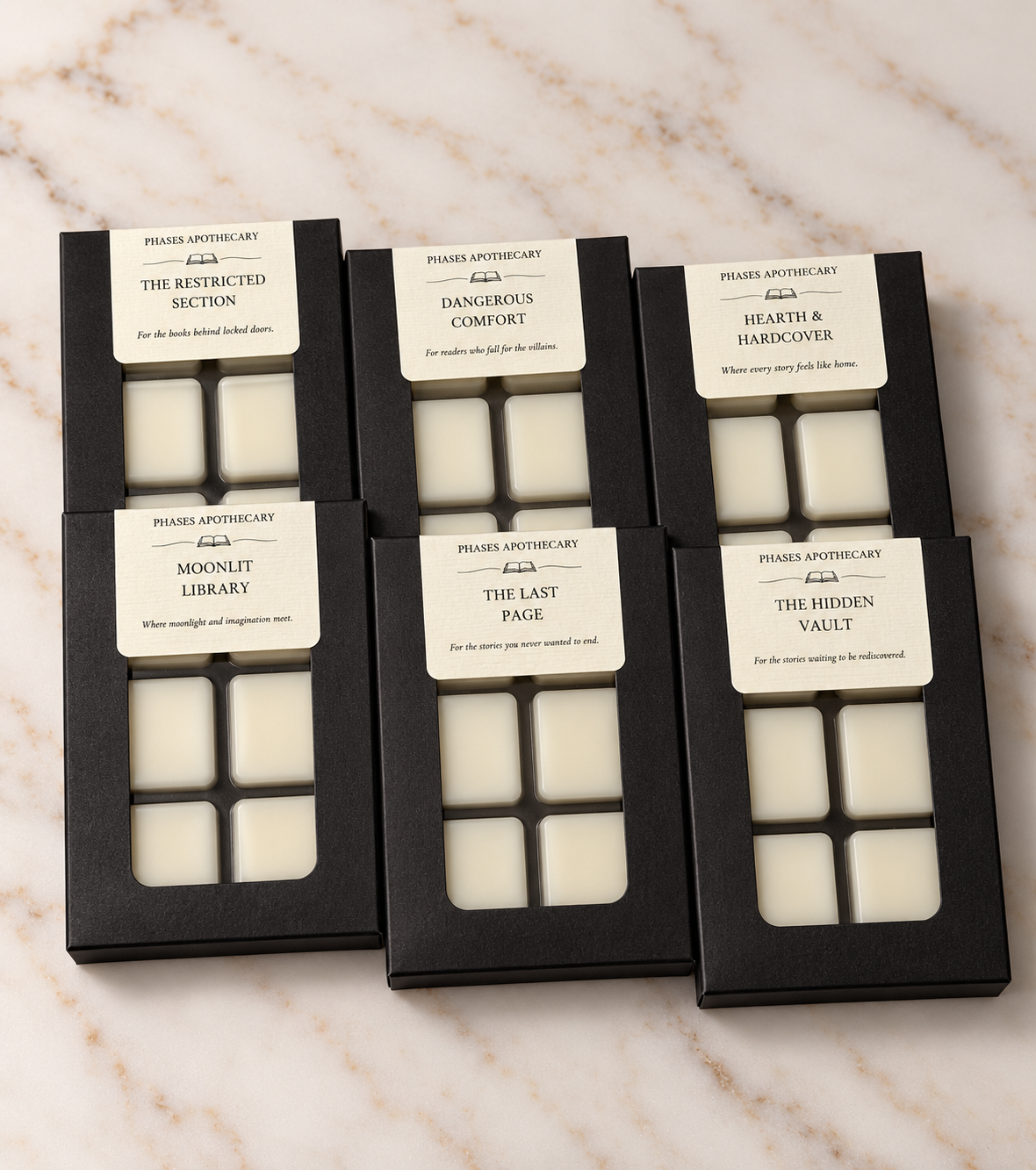 The Literary Collection Wax Melts